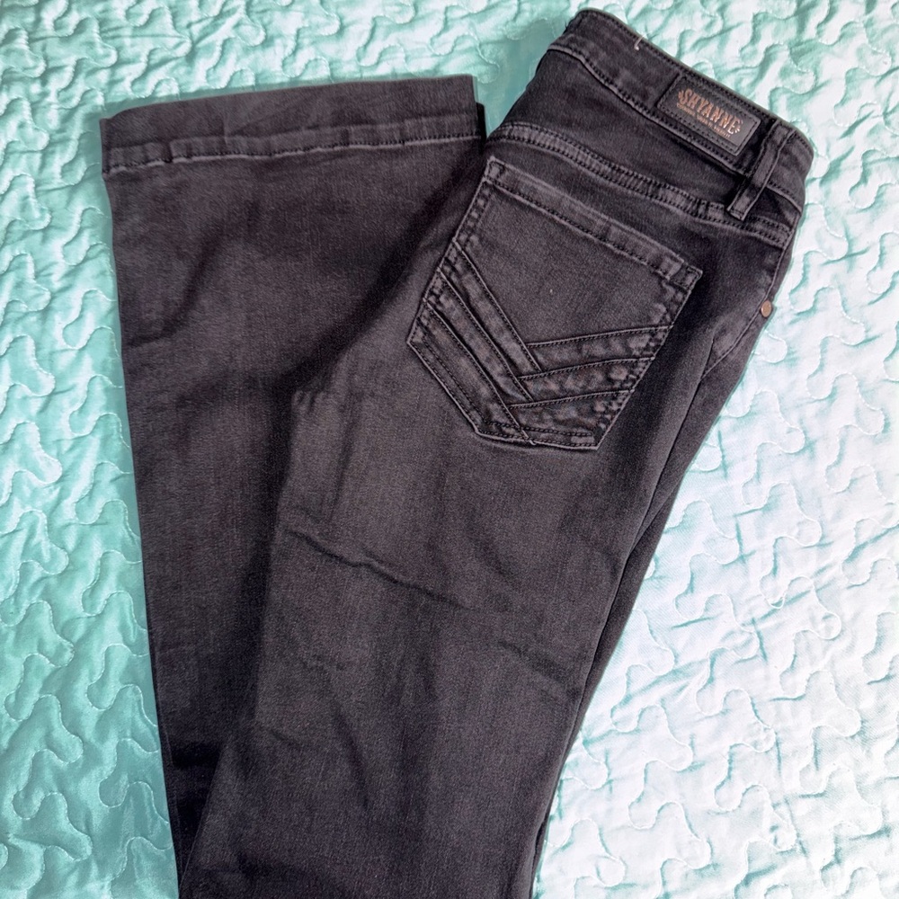 Shyanne Women's Black Boot Cut Jeans Size 27